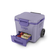 Ninja FrostVault™ 30qt Wheeled Cooler with Cold Dry Zone in Plum