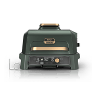 Ninja Woodfire Premium XL BBQ Grill in Green and Gold